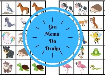 Gra Memory do druku