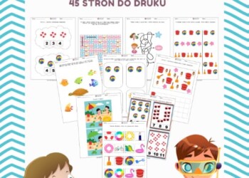 Wakacje Karty Pracy Przedszkole PDF do druku