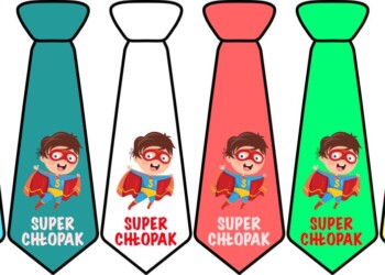 Dzień Chłopaka Krawat do druku