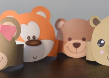 Opaski Misia - szablon do druku za darmo