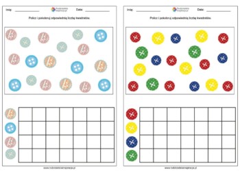 Dzień Guzika karty pracy dla przedszkolaków