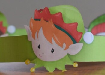 Opaska Elfa na głowę do druku