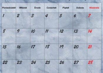 Kalendarz marzec 2021 do druku