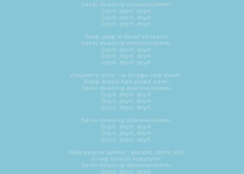 zima, zima, zima, pada, pada śnieg tekst