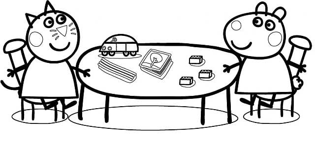 Świnka Peppa kolorowanki do druku