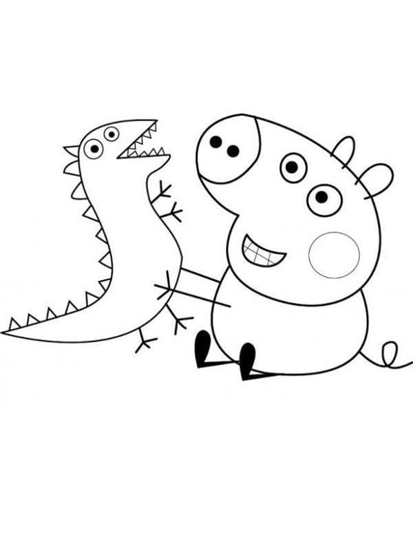 Świnka Peppa kolorowanki do druku