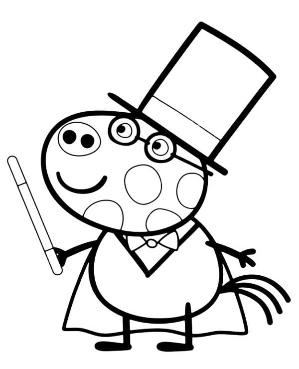 Świnka Peppa kolorowanki do druku