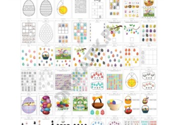 Wielkanoc karty pracy