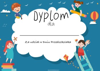 dzien przedszkolaka dyplom
