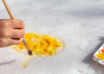 Zima prace plastyczne dla dzieci