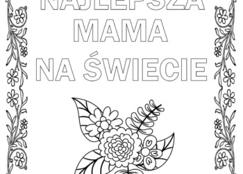 Dzień Mamy kolorowanki