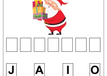 zima rozsypanka wyrazowa