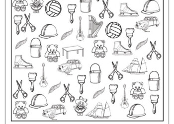 bystre oczko ćwiczenia na spostrzegawczość