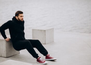 modny tata 3 wskazowki jak dobrze wygladac w spodniach dresowych