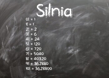 Co to jest silnia w matematyce?