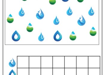 Woda karty pracy do druku