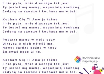 kocham cie ti amo usiadz mamo przy mnie blisko
