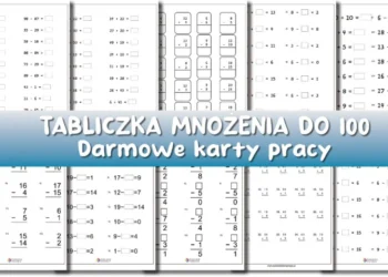 mnozenie do 100 do druku