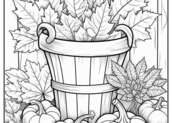 Jesień kolorowanki do druku