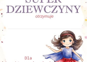 dyplom super dziewczyny do druku