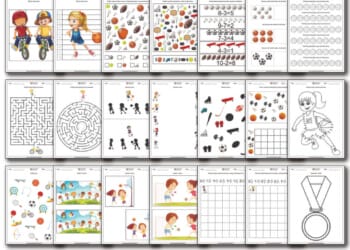 Dzień Sportu karty pracy do druku