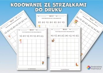 Kodowanie ze strzałkami do druku
