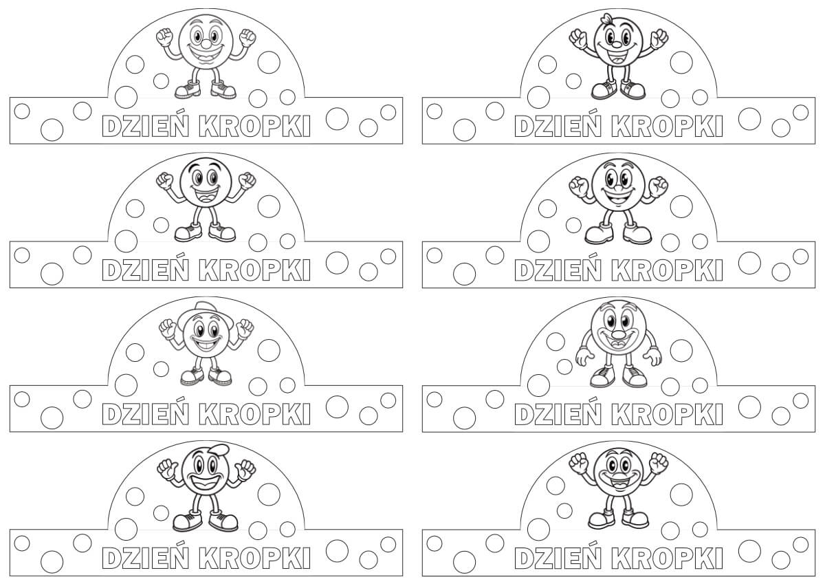 Opaski na Dzień Kropki