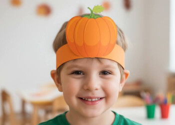 Opaski na głowę do druku z dynią