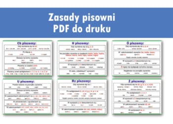 Ortografia. Zasady pisowni rz, ż, ó, u, ch i h